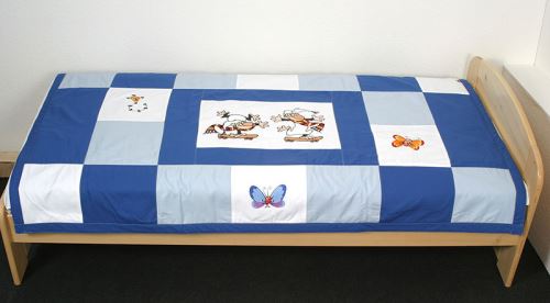 Dětský přehoz na postel s výšivkou © ZS